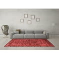thumbnail image 3 of Ahgly Company Indoor Rectangle Oriental Red Industrial Area Rugs, 2' x 4', 3 of 4