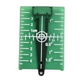 thumbnail image 1 of Lefu Plate Target Plate Measurement Plastic Red 1 PCS 11.5x7.4cm For Alignment For Green Lase Level Lase Target Card, 1 of 10