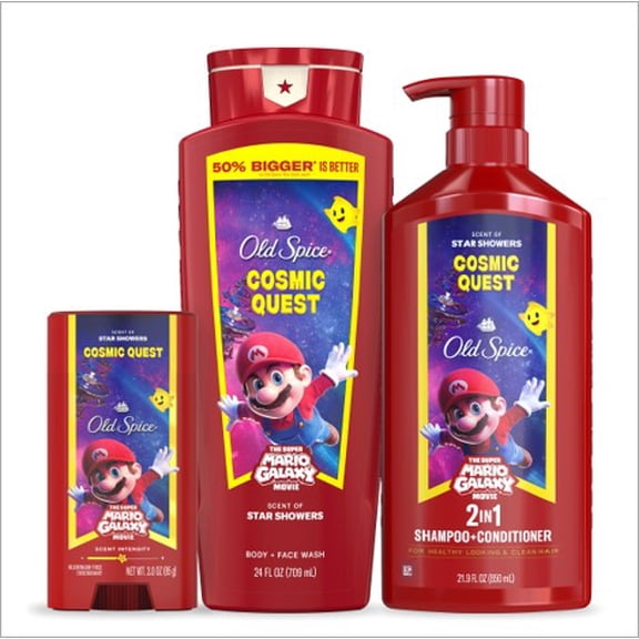 Old Spice Super Mario Body Cosmic Quest Bundle