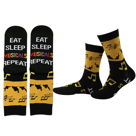 Musical Broadway Socks Musical Gifts Eat Sleep Musicals Repeat Hamilton Drama Lover Gift Hamilton Fans Gifts