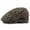 Brown, variant on Men Women Knit Newsboy Cap, Retro British Style Warm Beret Ivy Flat Cap,Color:RD1