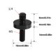 thumbnail image 1 of 1/4" a 3/8" Adaptador de montaje de tornillo de rosca macho a hembra montaje de tornillo de placa de trípode para soporte de luz de trípode de Flash de cámara Tan Jianjun unisex, 1 of 2
