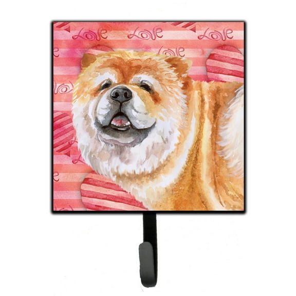 Chow Chow Love Leash or Key Holder Red