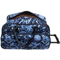 thumbnail image 4 of World Traveler Paisley 21-Inch Carry-On Rolling Duffel Bag - Icy Paisley, 4 of 4
