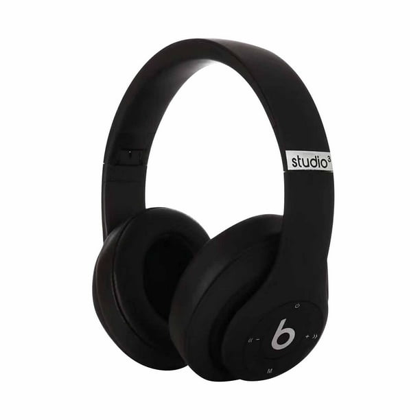 Beats Studio3 Auriculares Bluetooth Inalámbricos Studio 3 Auriculares con cancelación de ruido Música Deporte Deep Bass Auriculares manos libres con micrófono Studio3_Black #001