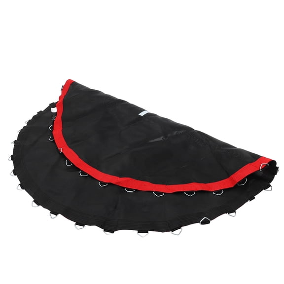 FOMIYES Black Round Trampoline Mat Replacement Breathable Durable Mat for Indoor Outdoor Use