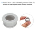 thumbnail image 4 of Uxcell 10Pcs Snap Rubber Grommet Plug Mount Dia 18mm ID 14mm Seal Anti-Scratch for Electrical Box Cable Pipe, Grey, 4 of 6