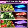 thumbnail image 5 of Arcticwind LED Grow Light for Indoor Plants Full Spectrum,Upgrade Dual Switch Plant Grow Lights,Indoor Hydroponic Grow Tent Light for Seed Starting Veg and Flower Greenhouse, 5 of 8