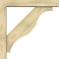 thumbnail image 3 of Ekena Millwork 6"W x 38"D x 38"H Funston Block Rough Sawn Bracket w/ Offset Brace, Douglas Fir, 3 of 25