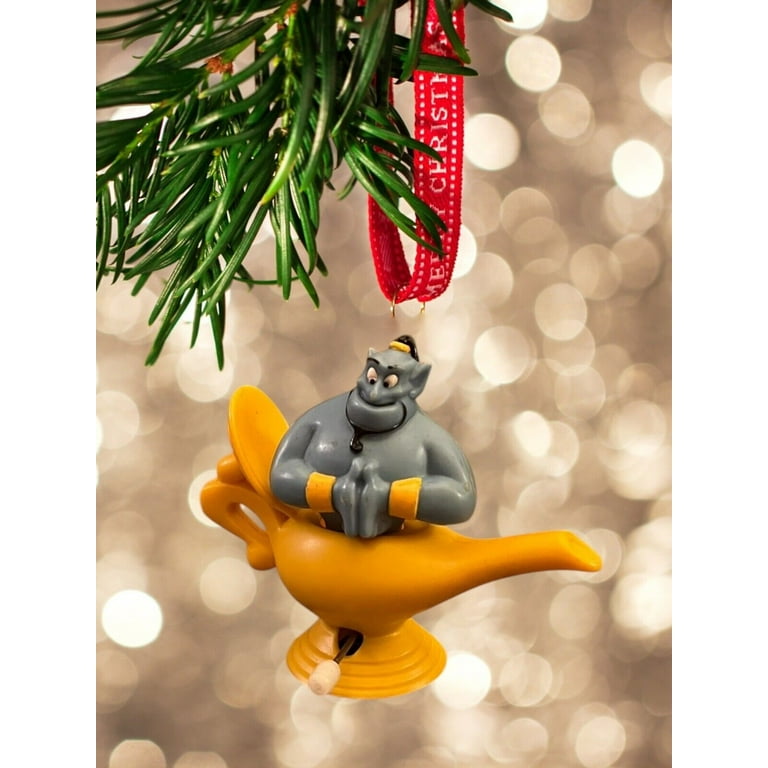 Ornament 1992 Aladdin Genie In Lamp Wind-Up 3.5” Figure Figurine