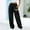 Black, variant on CLOISE Women Sweatpants Joggers Baggy Fleece Joggers Soft Pull on High Waisted Elastic Bottom Pants Black Gym Elastic Waist Drawstring Heart Sweatpants with Pockets Fashion Winter Long Pants XL