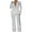 White, variant on NMMUED Sequin Suit Women, Sequin Blazer, Sequin Pants Women, Womens Suits 2 Piece Set, Party Outfits for Women, Black L