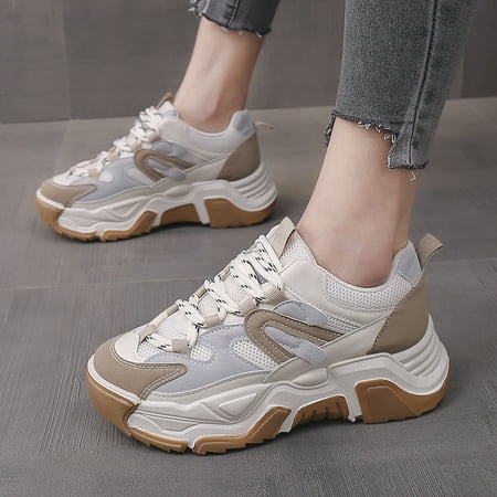 

Trendy Chunky Sneakers Breathable Thick Sole Running Sneakers Women‘s Fashion Casual Everyday Shoes