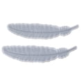 thumbnail image 1 of Miangastore 2pcs Silicone Feather Mold Creative Bookmark Mold Jewelry Making Mould DIY Mold, 1 of 8