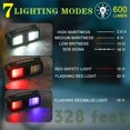 thumbnail image 3 of Linterna Lembopo pequeña recargable EDC para correr con seguridad, 3 of 8