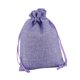 thumbnail image 5 of 50 bolsas de regalo con cordón, bolsas de regalo navideñas, suministros para fiestas, bolsas de galletas y dulces. Púrpura, 5 of 9