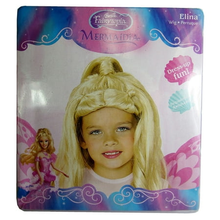 Rubie's Girls Barbie Fairytopia Elina Wig Mermaidia Accessory, Blonde, One Size