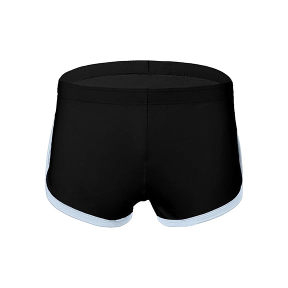 PIMSSY Men Casual Summer Shorts Lightweight Breathable Comfortable Elastic Waist Soft Athletic Outdoor Walking Travel Solid Color Male Classic Bottoms