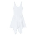 thumbnail image 4 of YEAHDOR Womens High Low Skirted Lyrical Dance Dress Chiffon Cutout Back Leotard Dancewear, 4 of 6