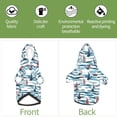 thumbnail image 3 of Uemuo Boat In Ocean for Winter Dog Hoodie Sweatshirts with Pockets Warm Dog Clothes for Small Dogs Chihuahua-X-Large, 3 of 8