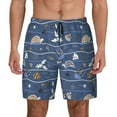 thumbnail image 2 of Goofa Underwater World Animals Printed Men's Swim Trunks Board Shorts Quick Dry Mens Swimming Trunks with Compression Liner,Breathable Fit Hawaii Beach Shorts-X-Large, 2 of 9