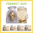 thumbnail image 3 of HCTSHG New Easter Themed Plush Toys, Adorable Sheep and Chick Designs, with Illustrated Easter Greeting Card, Party Favor for Religious Celebrations, Jesus Love Me Gifts, 3 of 9