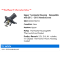 thumbnail image 2 of Upper Thermostat Housing - Compatible with 2013 - 2015 Honda Accord 2014, 2 of 3