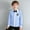 Black, variant on Cethrio Boys' Button Down Shirts, Cotton Casual School Uniform Bow Tie Long Sleeve Shirts Black Size 14-16