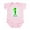 Petal Pink, variant on CafePress - Greetings Earthlings Infant Bodysuit - Baby Light Bodysuit, Size Newborn - 24 Months