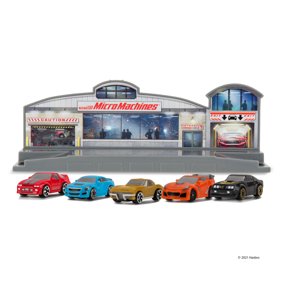 Micro Machines GM Icons Series 4 Miniature Cars, 5 Pack with Micro City Scene, #11