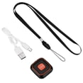 thumbnail image 1 of Mini GPS Tracker Locator Kids Personal SOS Alarm APP Tracking (Black), 1 of 1