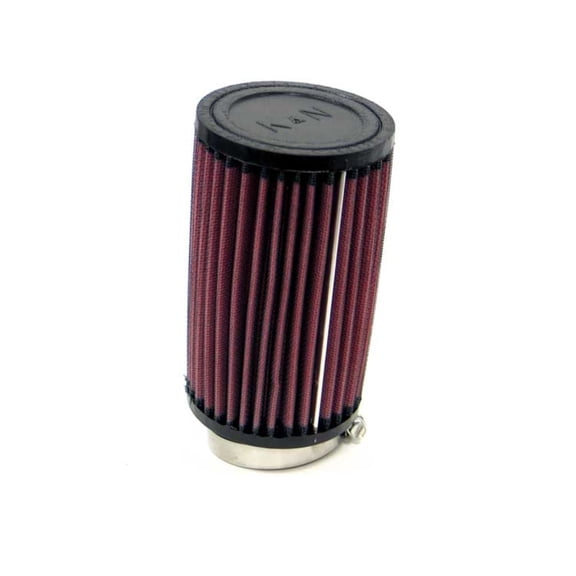 K&N Universal Clamp-On Air Filter: High Performance, Premium, Washable, Replacement Engine Filter: Flange Diameter: 2.25 In, Filter Height: 6 In, Flange Length: 0.75 In, Shape: Round, RU-1090