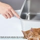 thumbnail image 5 of Arenero para Gato Inoxidable 60 * 40 * 15cm,Arenero Acero Inoxidable Lado Alto,Caja de Arena para Gatos Grande para Gato,Perro, Conejo,con Antiadherentes, Sin Olor, Fáciles de Limpiar, 5 of 8