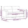 thumbnail image 7 of vidaXL Sofa Chair Accent Upholstered Single Sofa Chair Black Faux Leather, 7 of 7