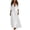 White, variant on YuXingFu Sundresses for Women Maxi Short Sleeve Plus Size Womens Dress V-Neck for Wedding Long Casual Summer White S