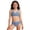 Blue, variant on Pandaie Girls Swimsuit Teen Crisscross Tie Back Bikini Sets Two Piece Bathing Suit Kids Comfortable Summer Swimwear 15-16 T,Hot Pink