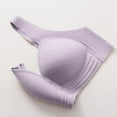 thumbnail image 6 of KONDYS Women Casual Solid Color Breathable Top Bra Underwear Without Steel Ring Gathering Sexy Cozy Elastic Women's Bra, 6 of 7