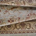 thumbnail image 4 of Ladole Rugs Swallowtail Medallion Traditional Style Smooth and Durable Beautiful Area Rug Carpet in Green-Cream, 3x10 (2'7" x 9'10", 80cm x 300cm), 4 of 4