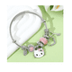 thumbnail image 4 of Collar + Pulsera Accesorios Rosa Claro 6 Cm 6 Cm, 4 of 4