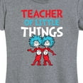 thumbnail image 3 of Dr. Seuss - Teacher Of Little Things - Women's Short Sleeve Graphic T-Shirt, 3 of 6