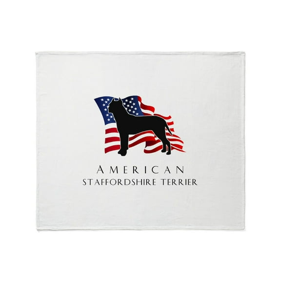 CafePress - American Staffordshire Throw Blanket - Soft Fleece Throw Blanket, 50"x60" Stadium Blanket