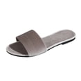 thumbnail image 3 of Slippers for Women,Men's And Summer Indoor Non Leisure Bathroom Soft Soled Slippers,Womens Slippers,Beige,7.5, 3 of 9
