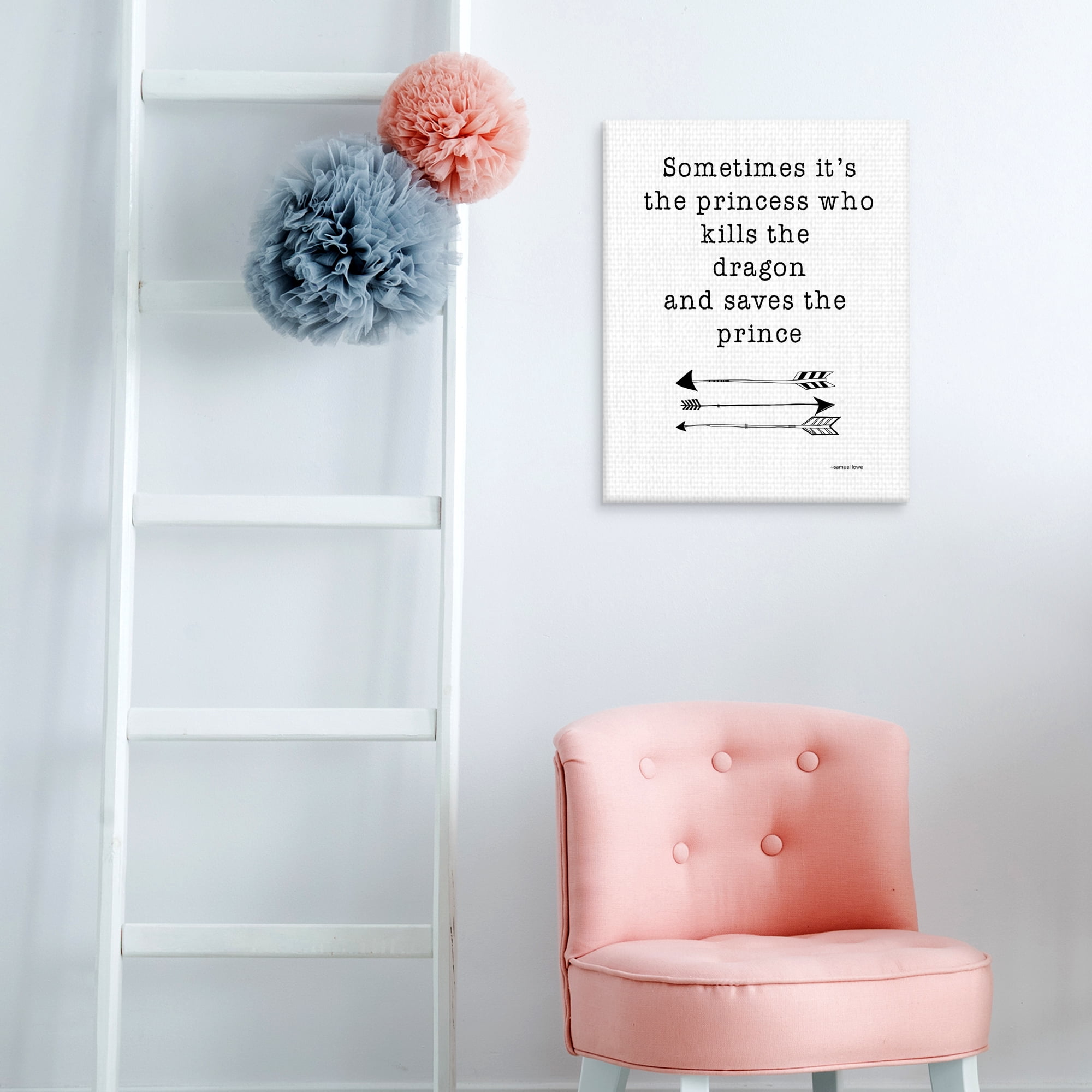 Sometimes It's the Princes by Jan Weiss Wrapped Canvas Art Print