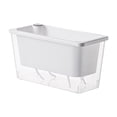 thumbnail image 1 of jinwen Self Watering Pots Double Layers Gifts Plant Container Vegetables Flower Pot White, 1 of 9