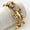 Gold, variant on Punk Gothic Skull Skeleton 316L Stainless Steel Bracelet Wristband for Cool Men-Gold