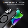 thumbnail image 5 of ShellTech for iPhone 15 Case,Magnetic Case for iPhone 15 with Stand,[Compatible with MagSafe] Anti-Slip Drop-Proof Protective Cover for iPhone 15 6.1 inch,Black, 5 of 8