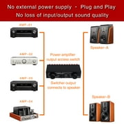 Switcher,4 Out Amplifier Switcher Switch Switcher Input 2 Output Or 2 Switcher 4 300w Per Switch Dispenser 2 In Channel Switch Switcher Comparator Switcher 300w Sound Quality Per Channel