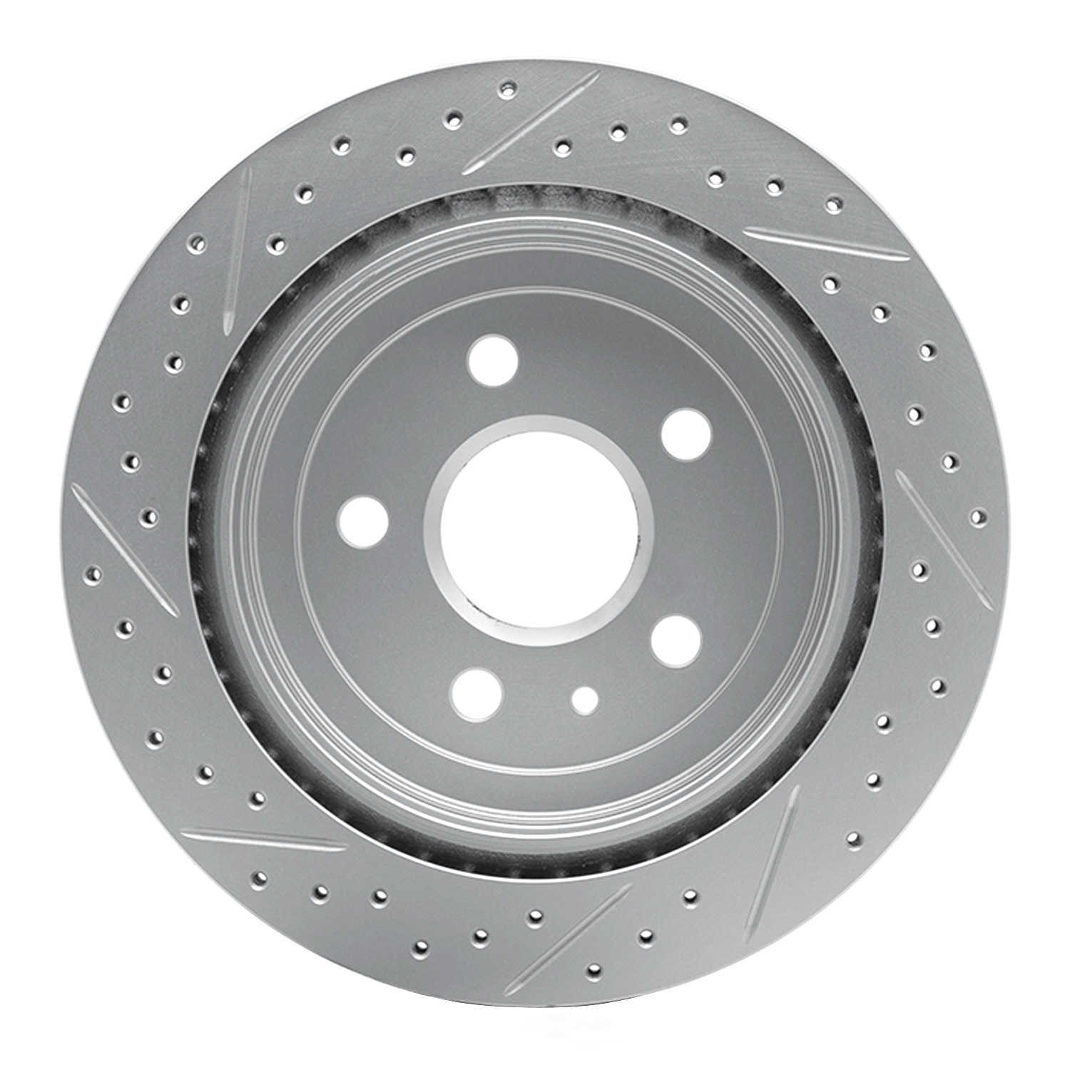 Dynamic Friction Company 830-46024R DFC Geoperformance Rotor - Drilled and Slotted