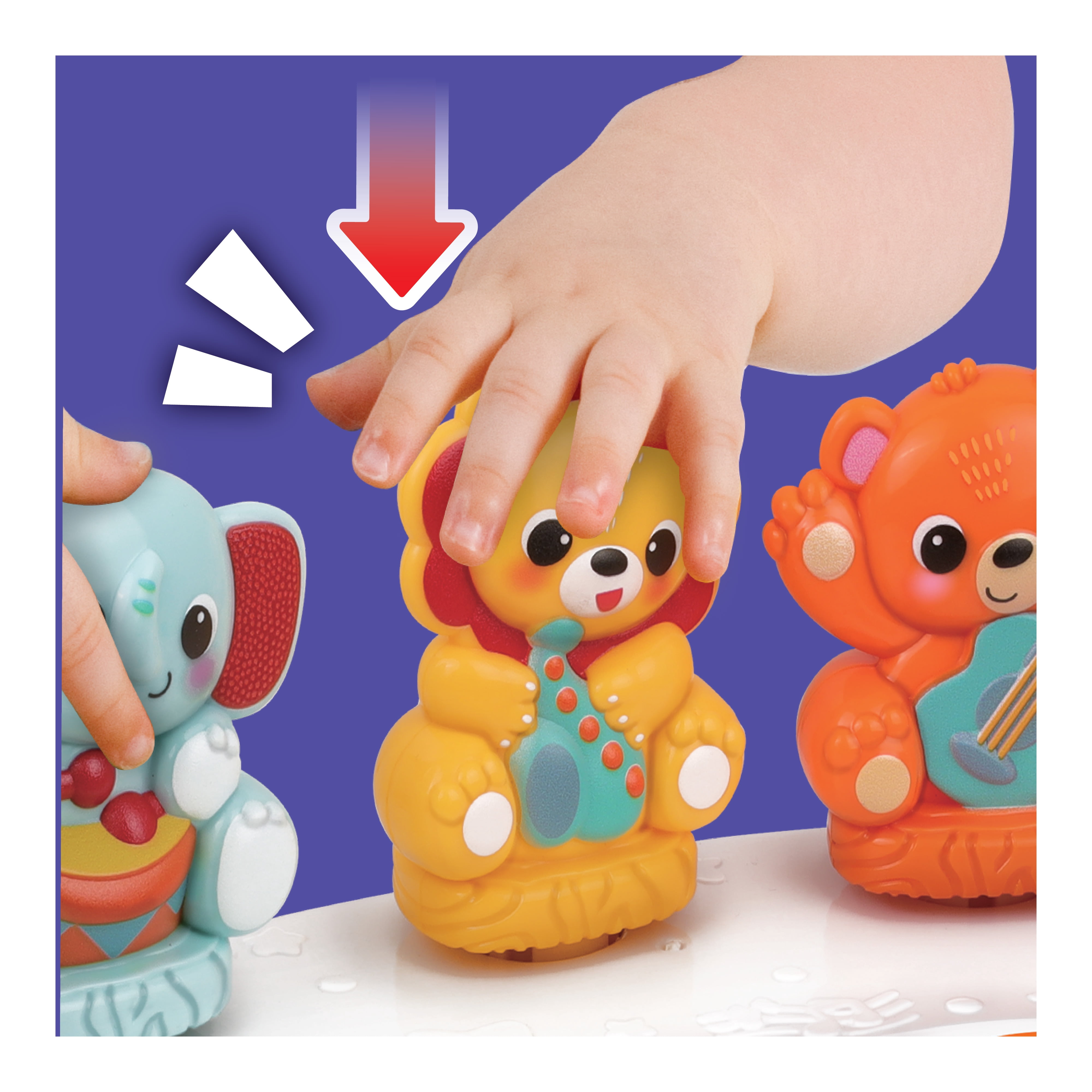 Winfun Jungle Pals 5 Key Piano (1 Piece)