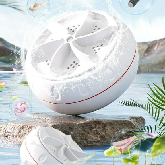 YAOMOBB Machine à Laver les Chaussettes Puissante à Faible Bruit Mini Laveuse pour le Nettoyage Portable des Vêtements de Bébé Idéale pour la Maison et les Voyages